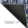 Premium Machine Washable Dockside AMF1814 HoHoHo Snowy Christmas Rug