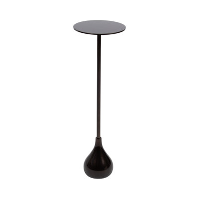 Hersi Modern Round Metal Drink Table
