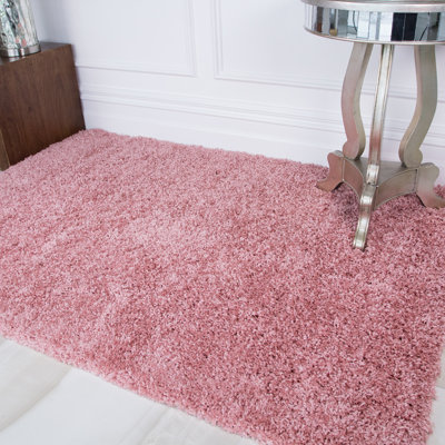 Amarachukwu Solid Colour Shag Area Rug