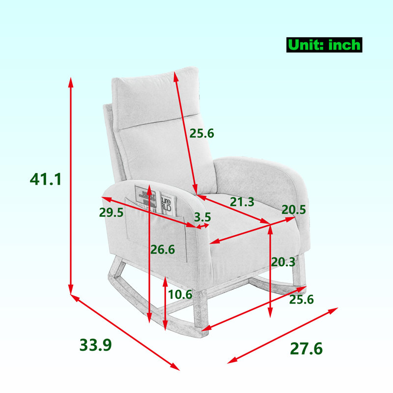 Chaise berçante