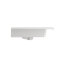 Lavabo de salle de bain rectangulaire double en argile réfractaire avec trop-plein 40,35 po BOCCHI Ravenna-207983199-211688835