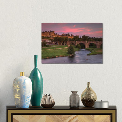 Carcassonne by Sergio Lanza - Gallery-Wrapped Canvas Giclée on Canvas