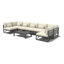 Ensemble de sièges multi-chaises 8 pièces Valliere