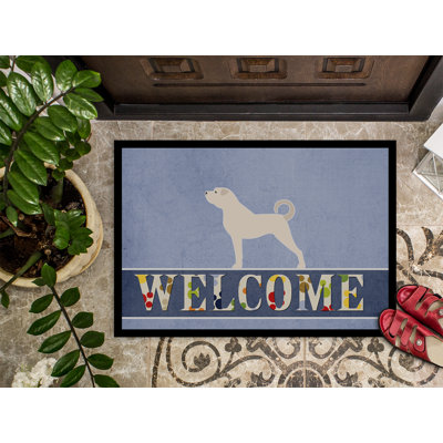 Wolcottville Non-Slip No Pattern Doormat