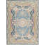 Hand-Knotted High-Quality Blue and Gold Area Rug