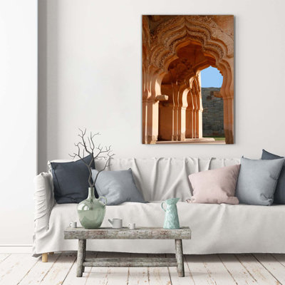 Lotus Mahal Hampi - Wrapped Canvas Print