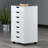 19.21'' Wide 7 -Drawer Mobile File Cabinet-784895265