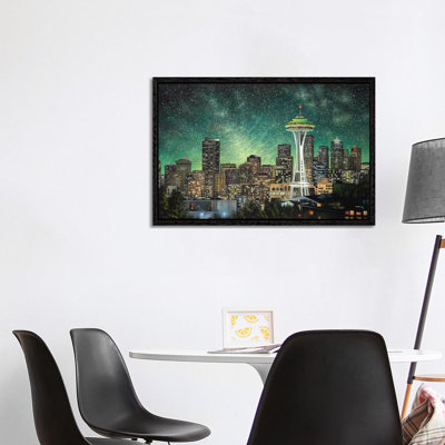 Green Seattle by ColorByFeliks - Print on Canvas