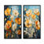 «Buttercups Burst With Fierce Brushwork» - Ensemble de 2 impressions sur toile Buttercups-51483962-51483967