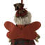 Angel Girl With Knitted Winter Hat Christmas Ornament