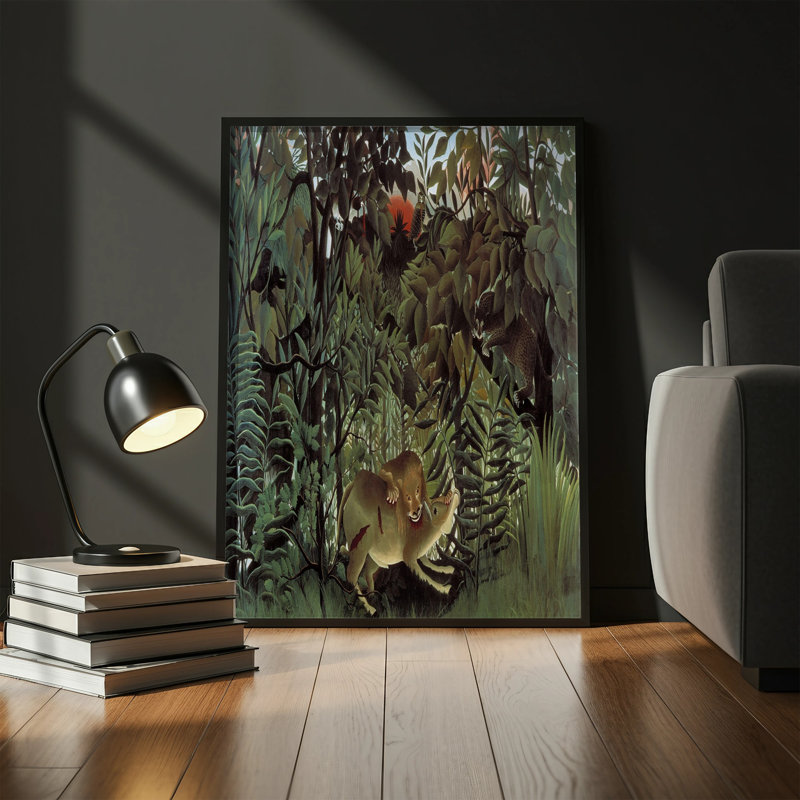 Primitivism Style Matte Poster, 9x11