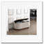 Banc de rangement en velours Corduroy