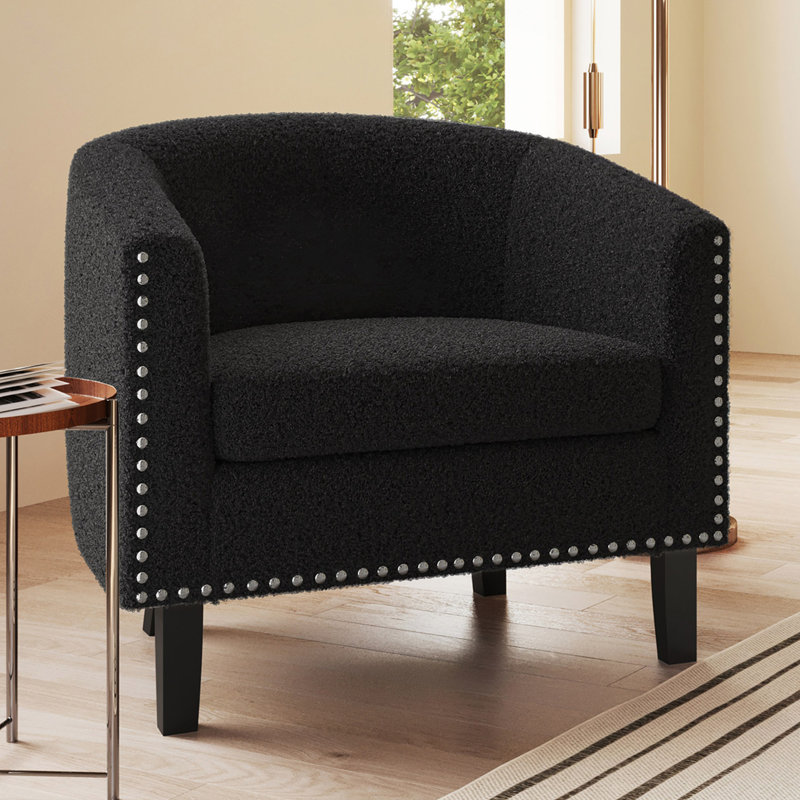 Cohmer Upholstered Barrel Chair