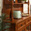 Buffet cerisier massif et bois manufacturé-132080654
