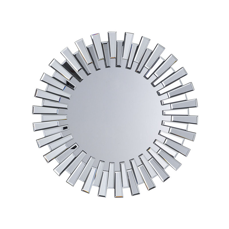 Allensville Glass Flat Wall Mirror