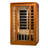 Dynamic Saunas San Marino 2-Person Ultra Low EMF FAR IR Sauna in Canadian Hemlock