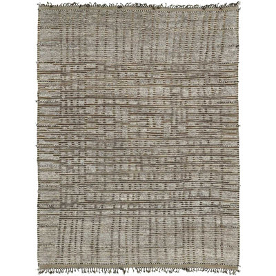 Modern Distressed One-of-a-Kind Rectangle 10'1" X 13'7" Area Rug