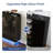 41.9" W High Gloss PET 2 Flip Door 1 Cabinet Shoe Storage With Bottom LED Light-1269142795