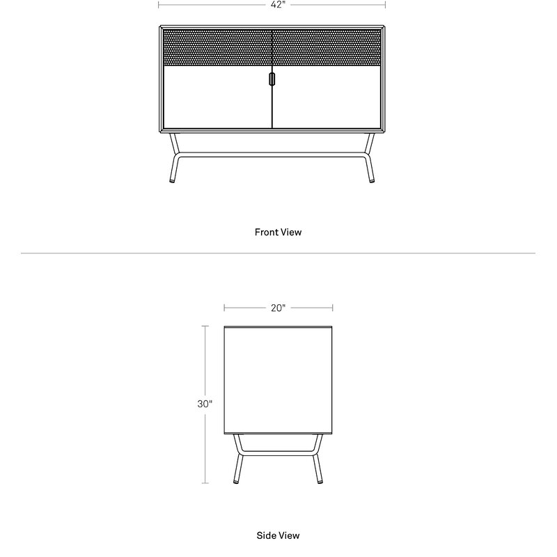 Blu Dot Dang TV Stand for TVs up to 48
