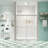 Bypass Shower Door - 50 54" X 70", Chromed, 1/4" Tempered Glass, Sliding, Leak Resistance Sliding Explode Film, Good Leakage-124897937