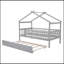 Lit en bois avec lit gigogne simple-1057143531