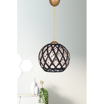 Luminaire suspendu sphère 1 lumière