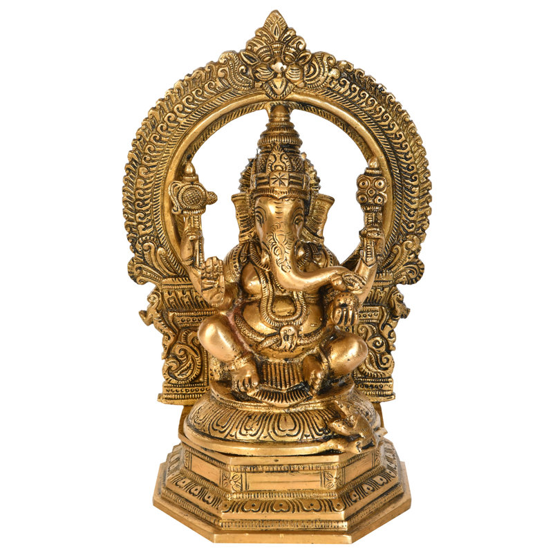 Lord Ganesha avec Aureole et Kirtimukha