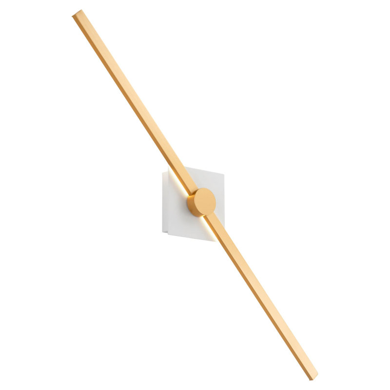 ALARUM 8LT DEL VNTY, Laiton antique / blanc