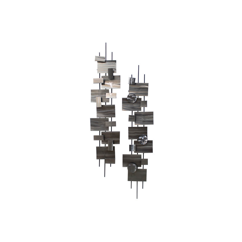 Handmade Modern Abstract Wall Decor on Metal