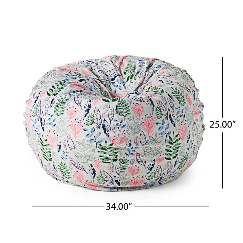 3 Foot Rounded Bean Bag