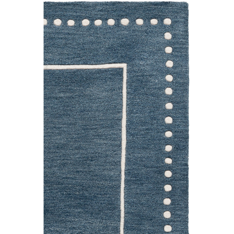 Bella 151 Hand Tufted Wool Geometric Shapes Rug, Rectangle 5' x 8'