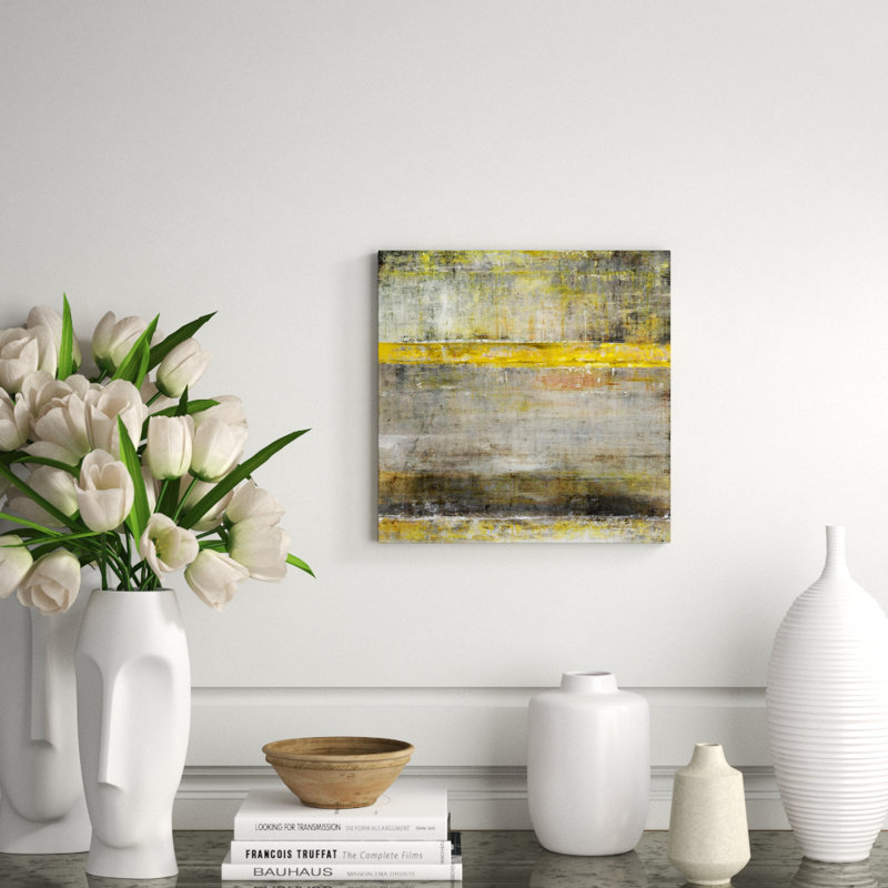 Looking At The Horizon IV Print by Chelsea Art Studio, Brush Gel, 16" H x 16" W
