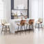 Tabouret de comptoir en similicuir H 38,58 po -846664686-857852142
