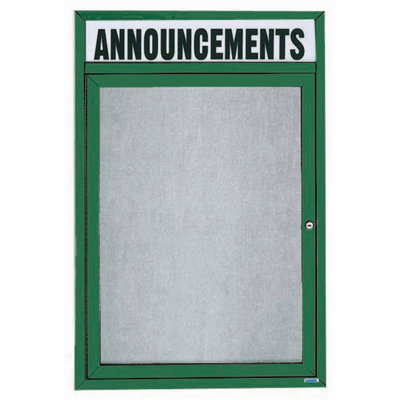 AARCO No Vinyl Wall Metal Bulletin Board