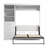 Arlex Murphy Bed with Shelving and Drawers-199520207-200047023