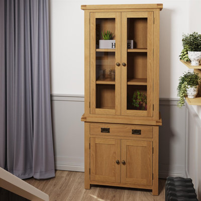 Gwenaelle 2 Door Display Storage Cabinet