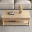 Table basse cannelée avec rangement-1955725746