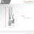 Stylish Gabriella Single-Handle 14" Polished Chrome Bathroom Faucet