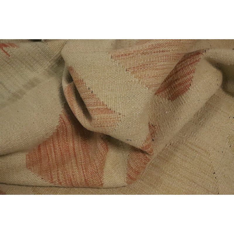 Tapis tissé à la main en laine Kilim 10 x 13