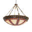 62" Wide Fleur-De-Lis Inverted Pendant