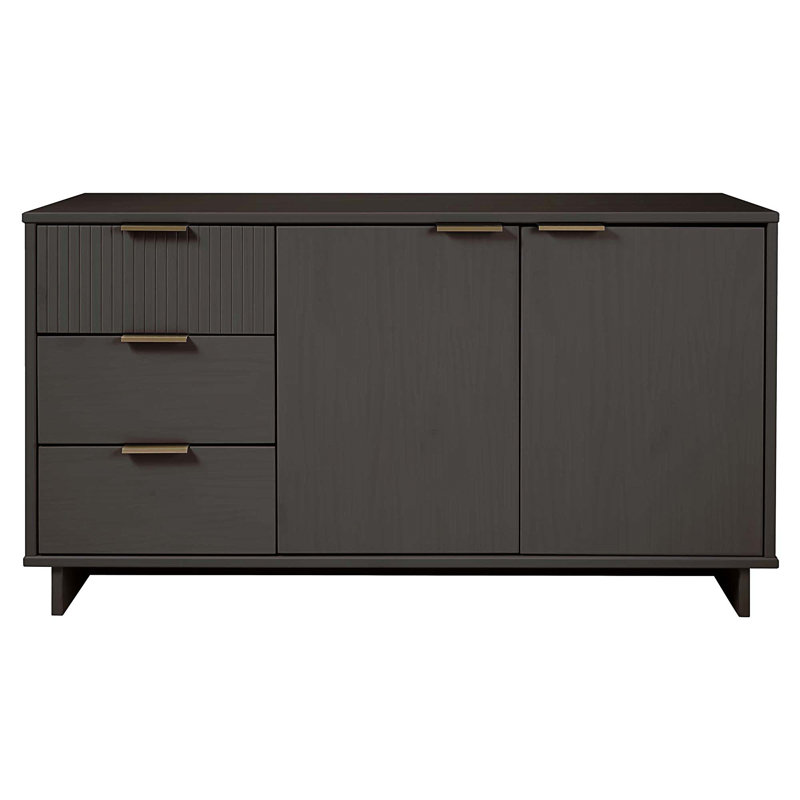 Buffet gris anthracite Granville, Gris anthracite