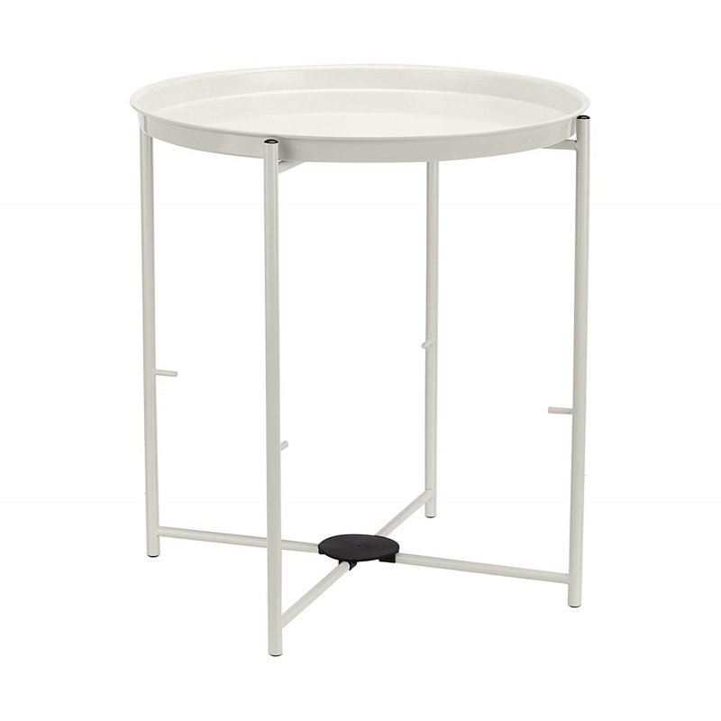 Avionna End Table, White