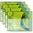 Polyester Abstract Rectangle Placemat