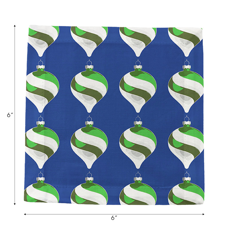 Square Napkins, Blue