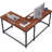 Bernard L-Shape Writing Corner Desk, Computer Desk-2017517413