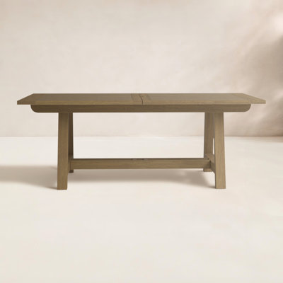Vienna 79" Extendable Teak Patio Dining Table