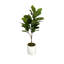 Organic Modern 4' Faux Fiddle Leaf Tree