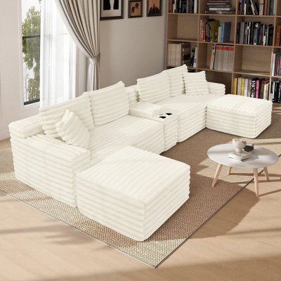 Canapé modulaire Boneless 127 po Cloud Couch