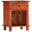 Desroches 40cm W Solid Wood Bedside Table