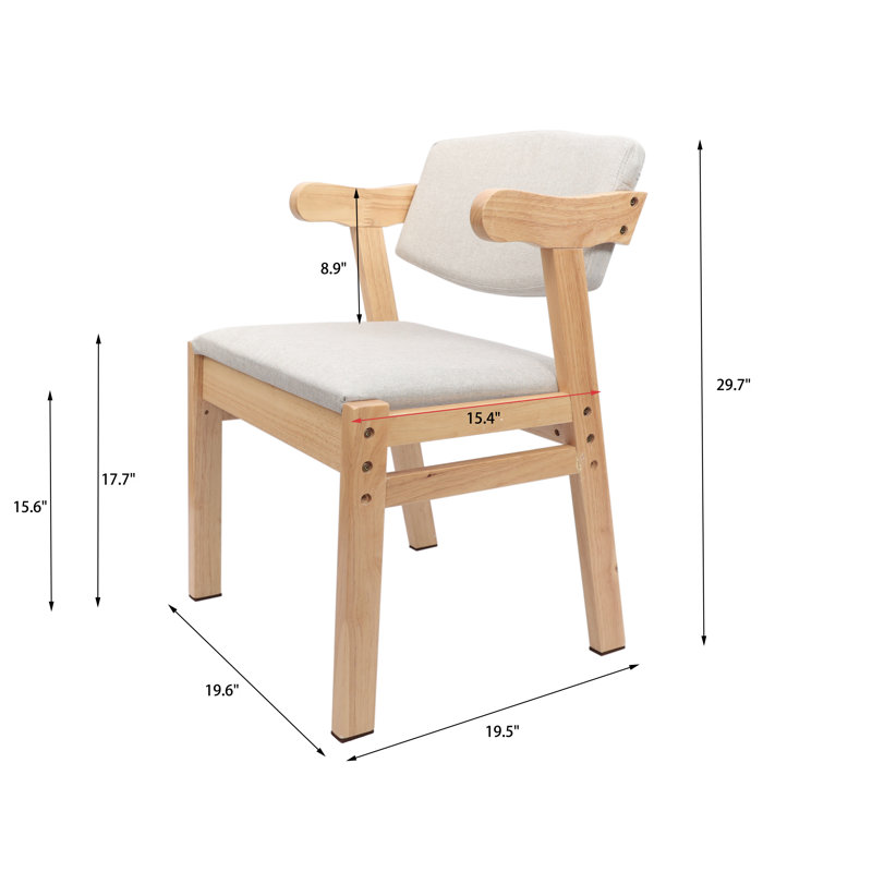 Bouirou Children's Chair with Ottoman, Nature